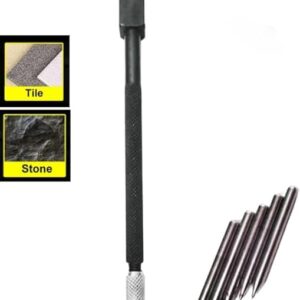 Tiles Cutter Pencil With 5 Extra Bits With Handheld Tile Cutter Tool Set, Pencil with 6 Refills