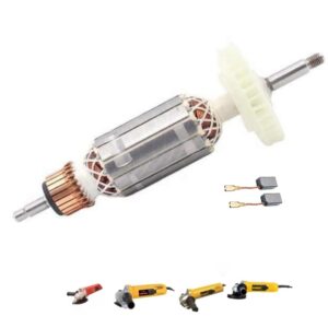 Dewalt Angle Grinder DW801 Spare Parts Armature, Carbon (PACK OF 2) Angle Grinder 4 inc