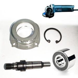 Bosch Angle Grinder GWS600 Spares Parts 6-100 Model Housing, Spindle, 6201 Bearing, C Circlip Lock